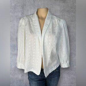 Vintage Chez California Eyelet Top